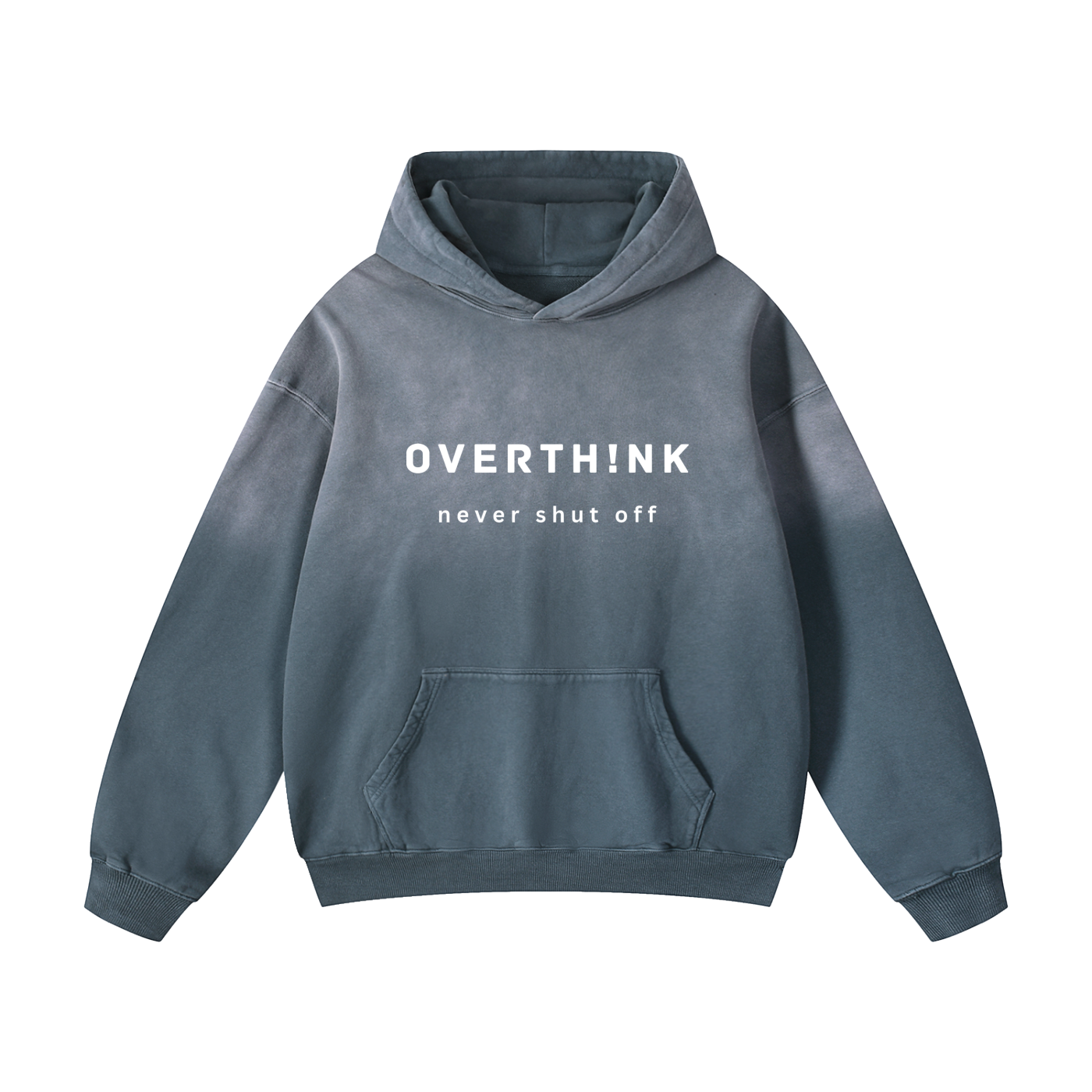 OVERTHINK  Sunfade Heavyweight Oversized Hoodie