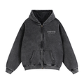 OVERTHINK Boxy Zip-Hoodie