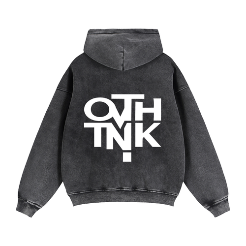 OVERTHINK Boxy Zip-Hoodie