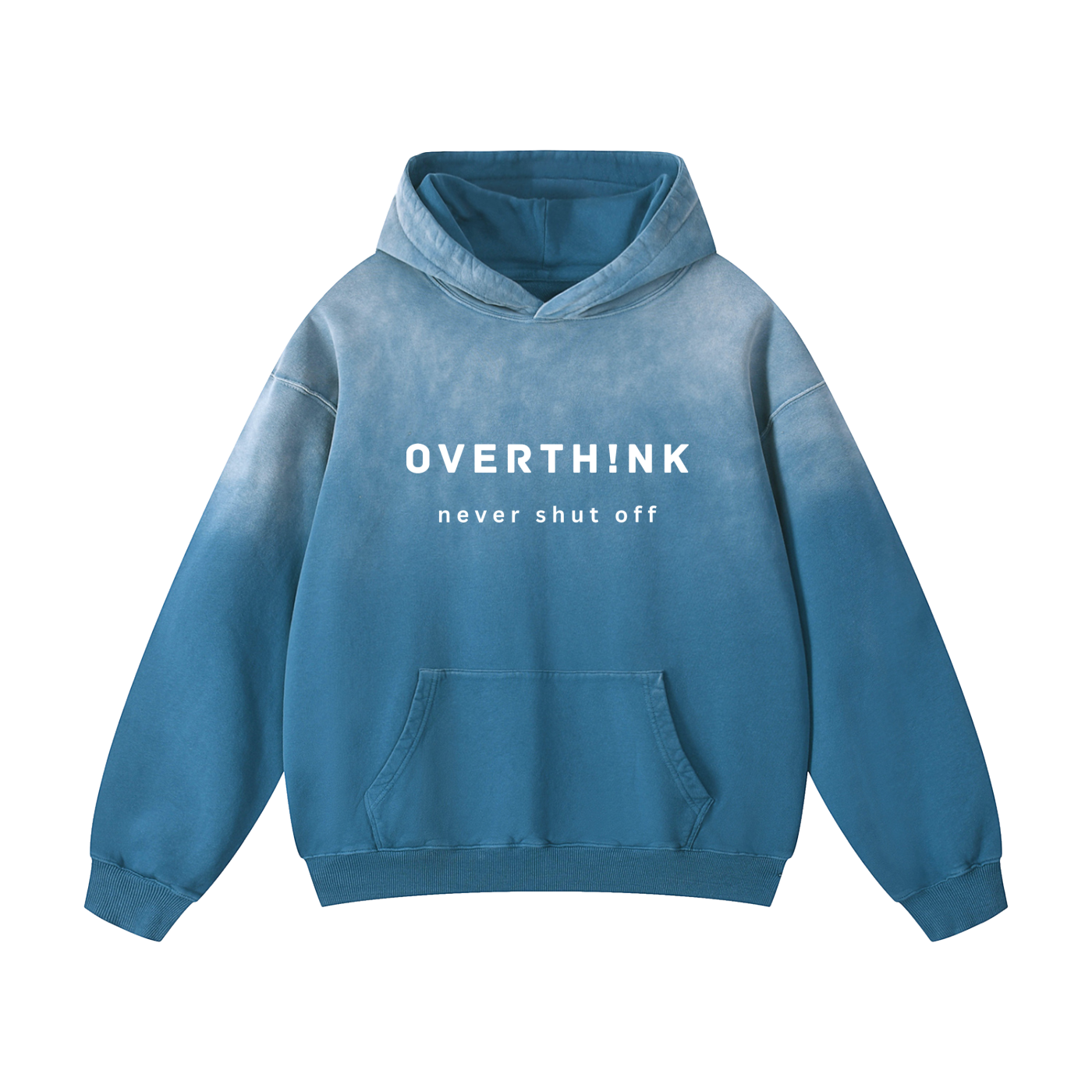 OVERTHINK  Sunfade Heavyweight Oversized Hoodie