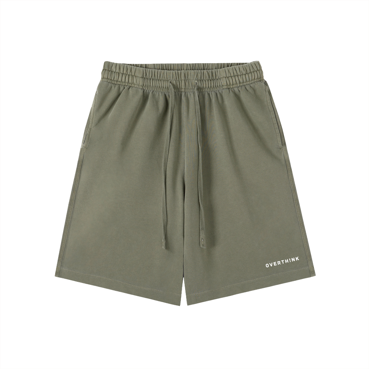 OVERTHINK Vintage Wash Cotton Shorts