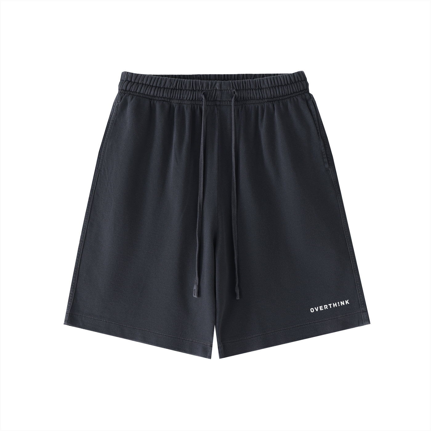 OVERTHINK Vintage Wash Cotton Shorts