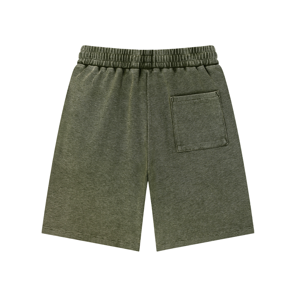 OVERTHINK Waffle Knit Shorts