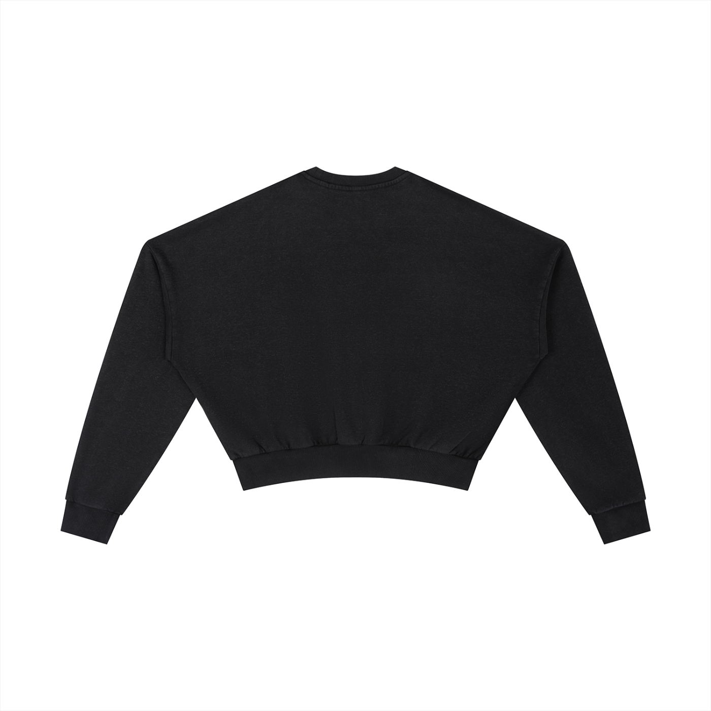 OVERTHINK Vintage Cropped Sweatshirt