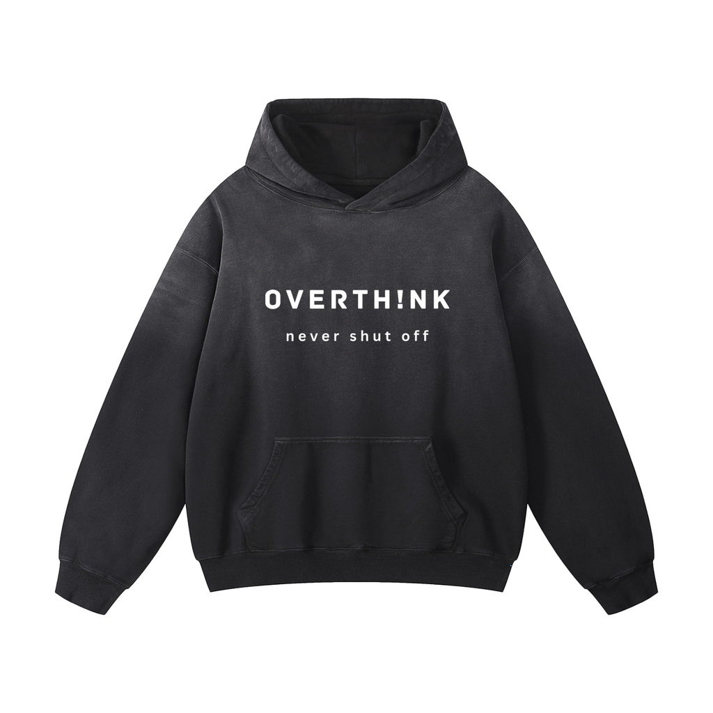 OVERTHINK  Sunfade Heavyweight Oversized Hoodie