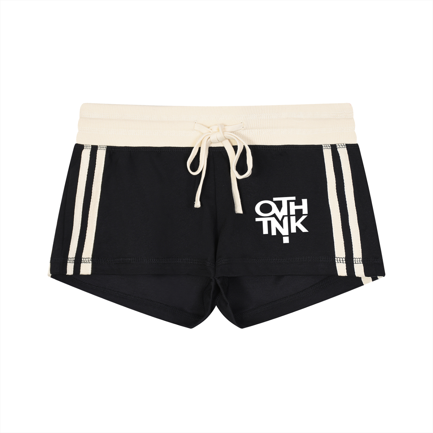 Women's Contrast Stripe Track Shorts