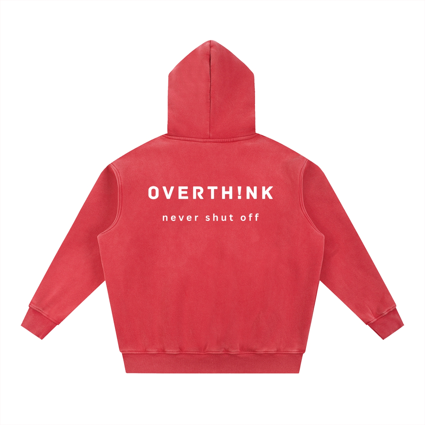 OVERTHINK Oversize Hoodie