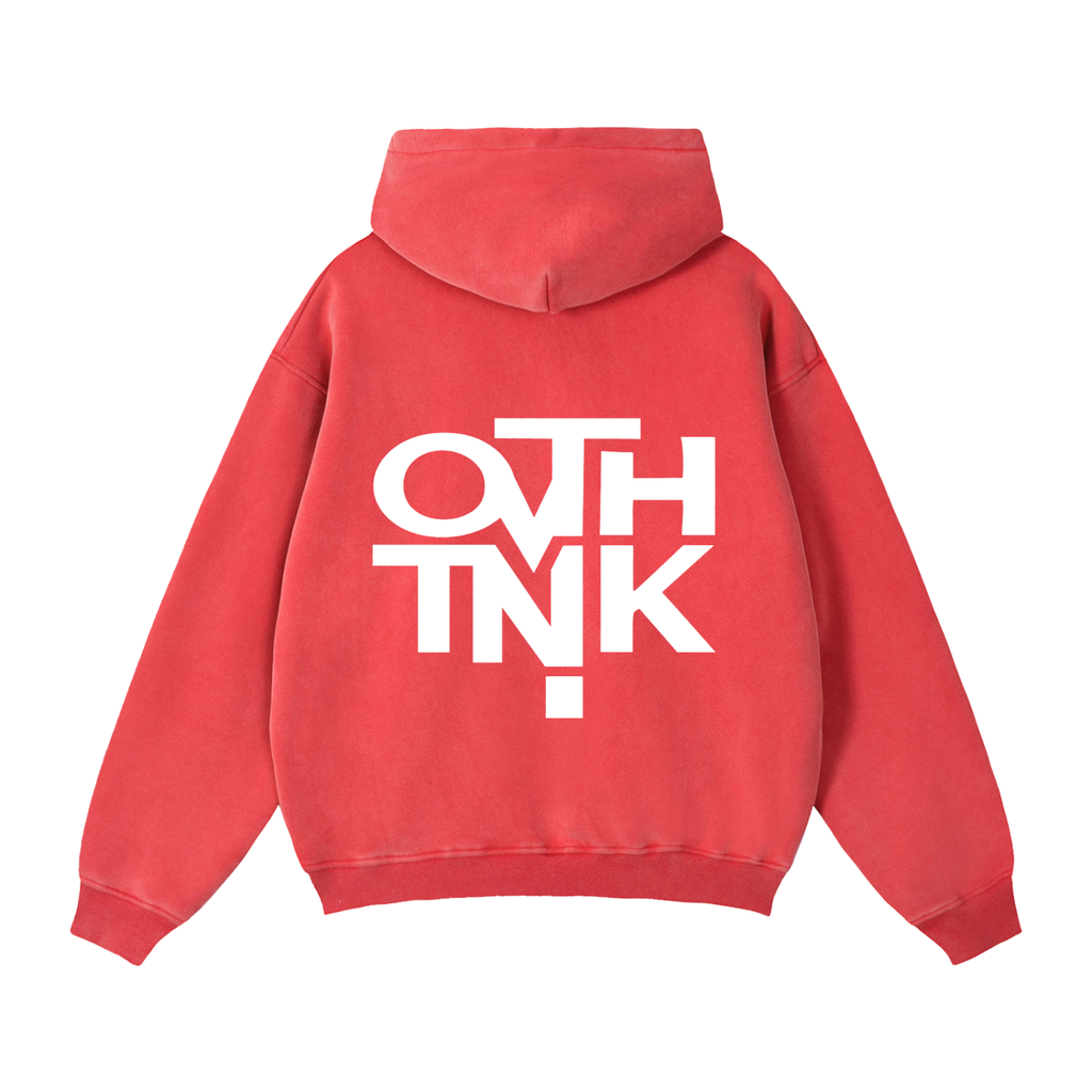 OVERTHINK Boxy Zip-Hoodie