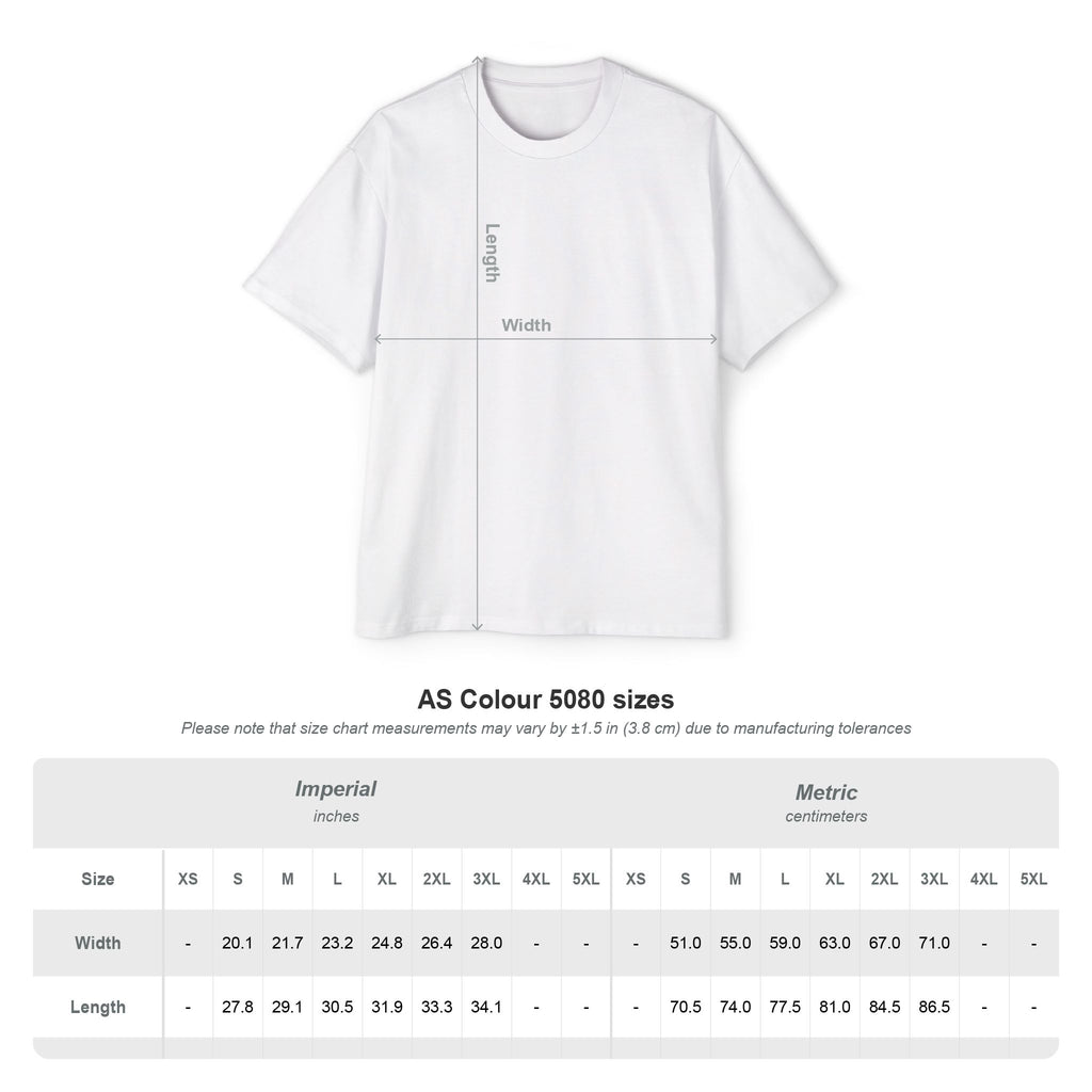 OVERTHINK "Never shut off" Oversized Tee