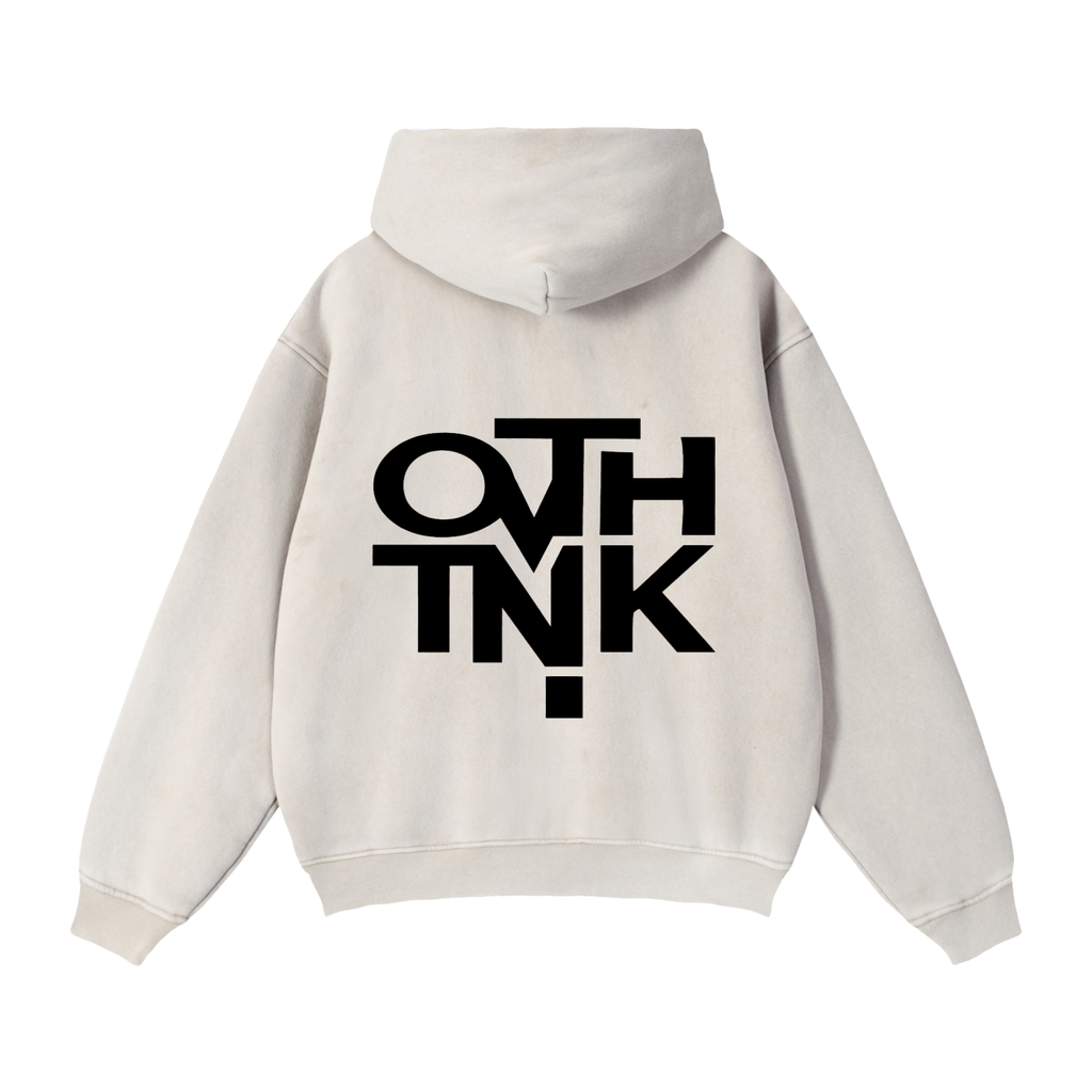 OVERTHINK Boxy Zip-Hoodie