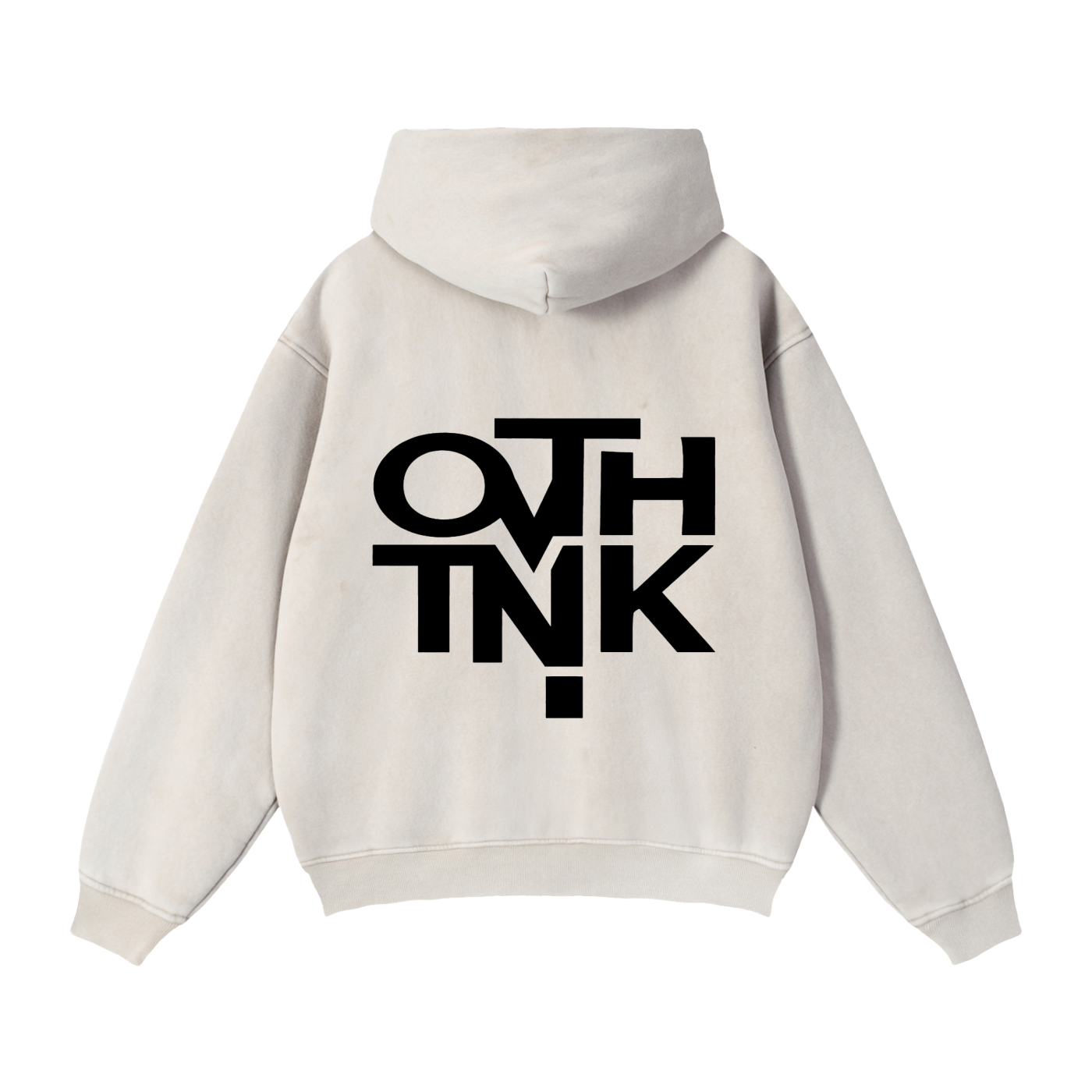 OVERTHINK Boxy Zip-Hoodie