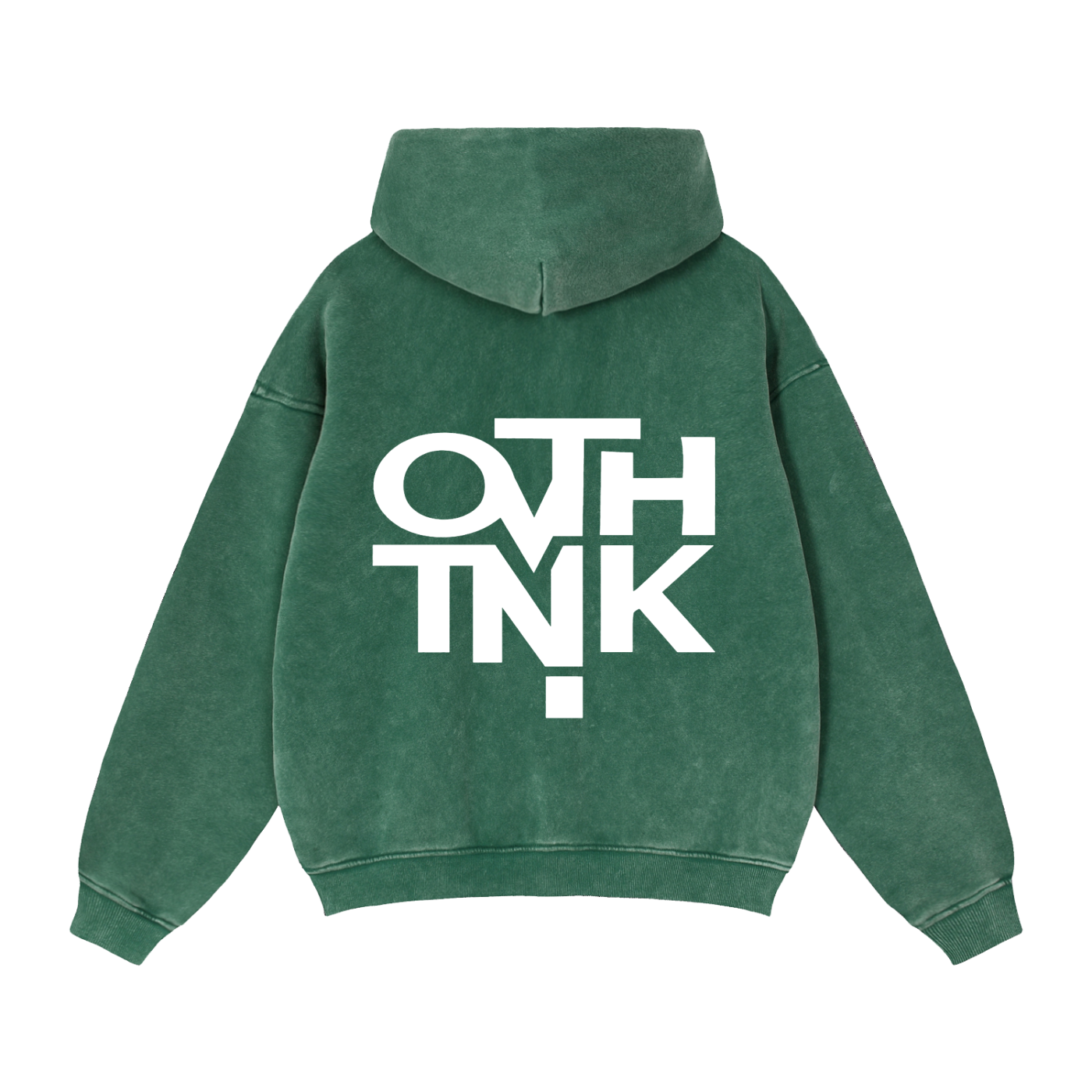 OVERTHINK Boxy Zip-Hoodie