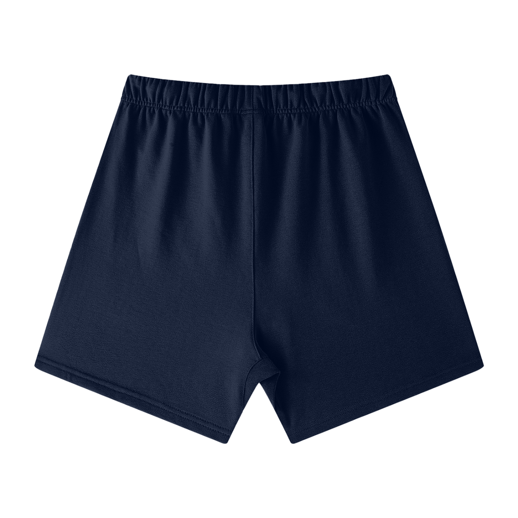 OVERTHINK Loose Fit Cotton Shorts