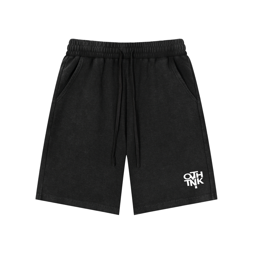 OVERTHINK Waffle Knit Shorts