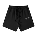 OVERTHINK Loose Fit Cotton Shorts