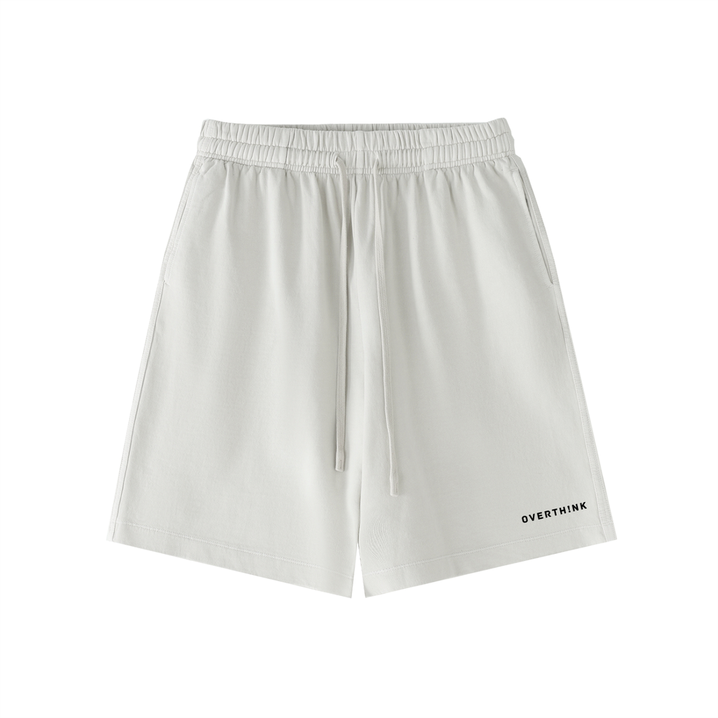 OVERTHINK Vintage Wash Cotton Shorts
