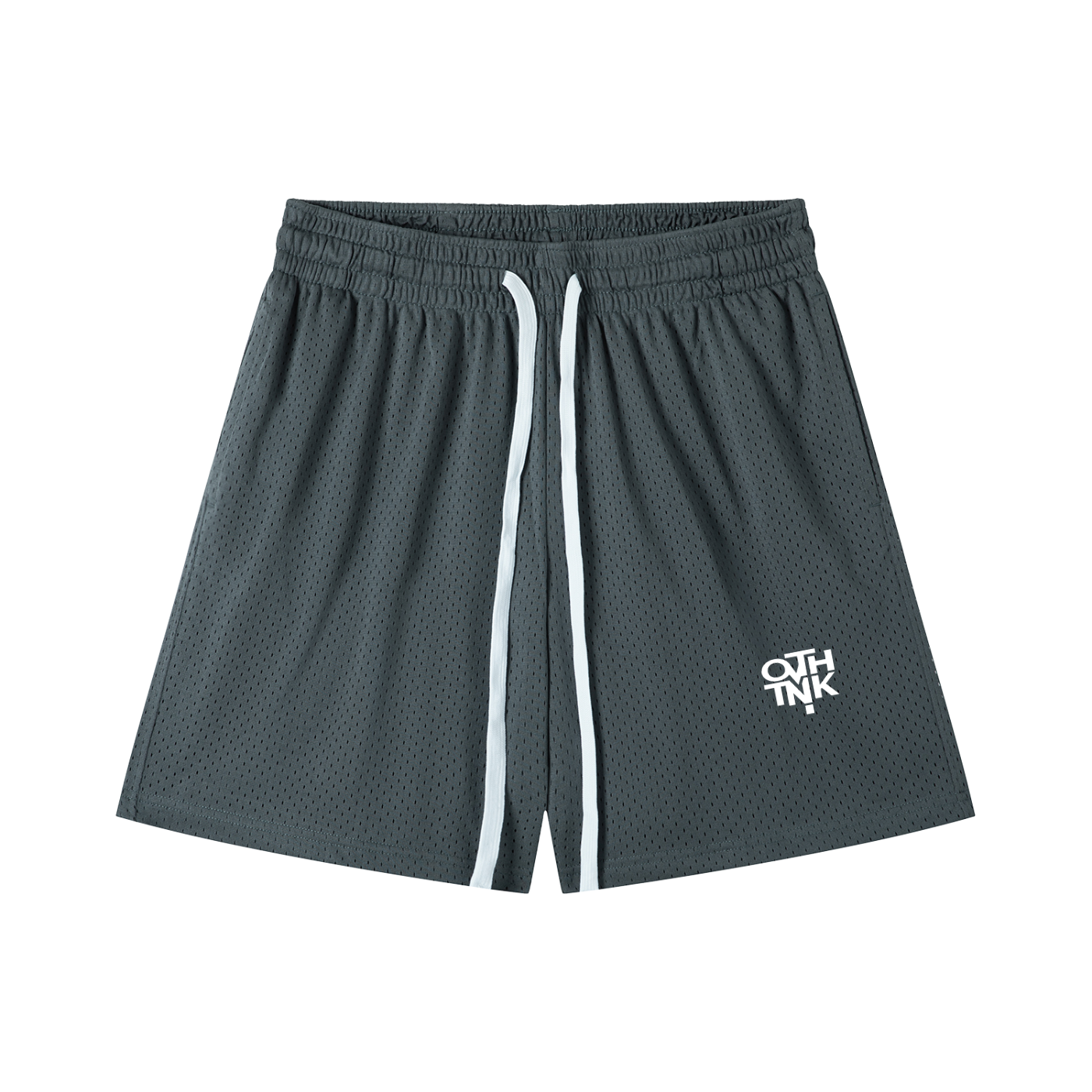 OVERTHINK Mesh Drawstring Shorts