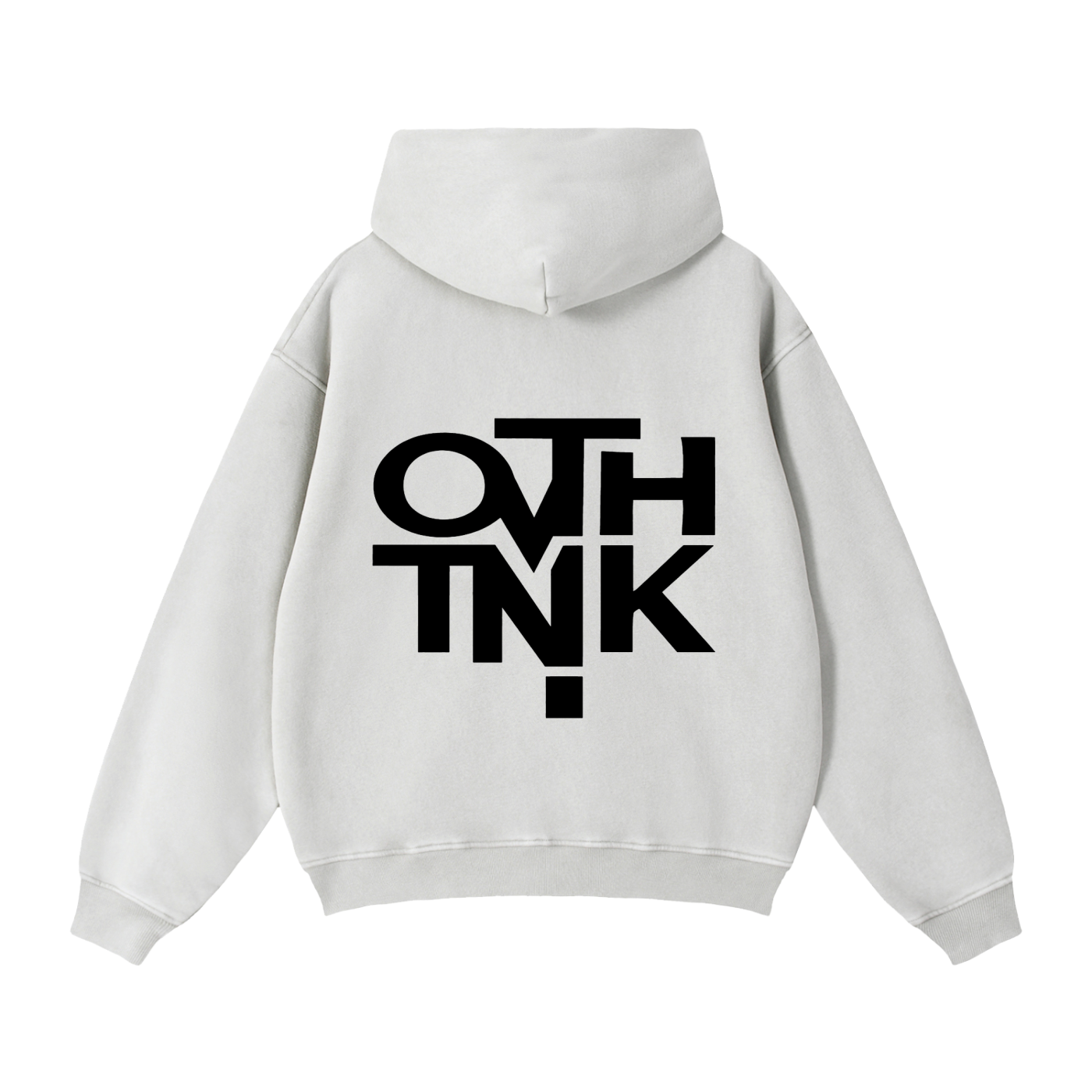 OVERTHINK Boxy Zip-Hoodie