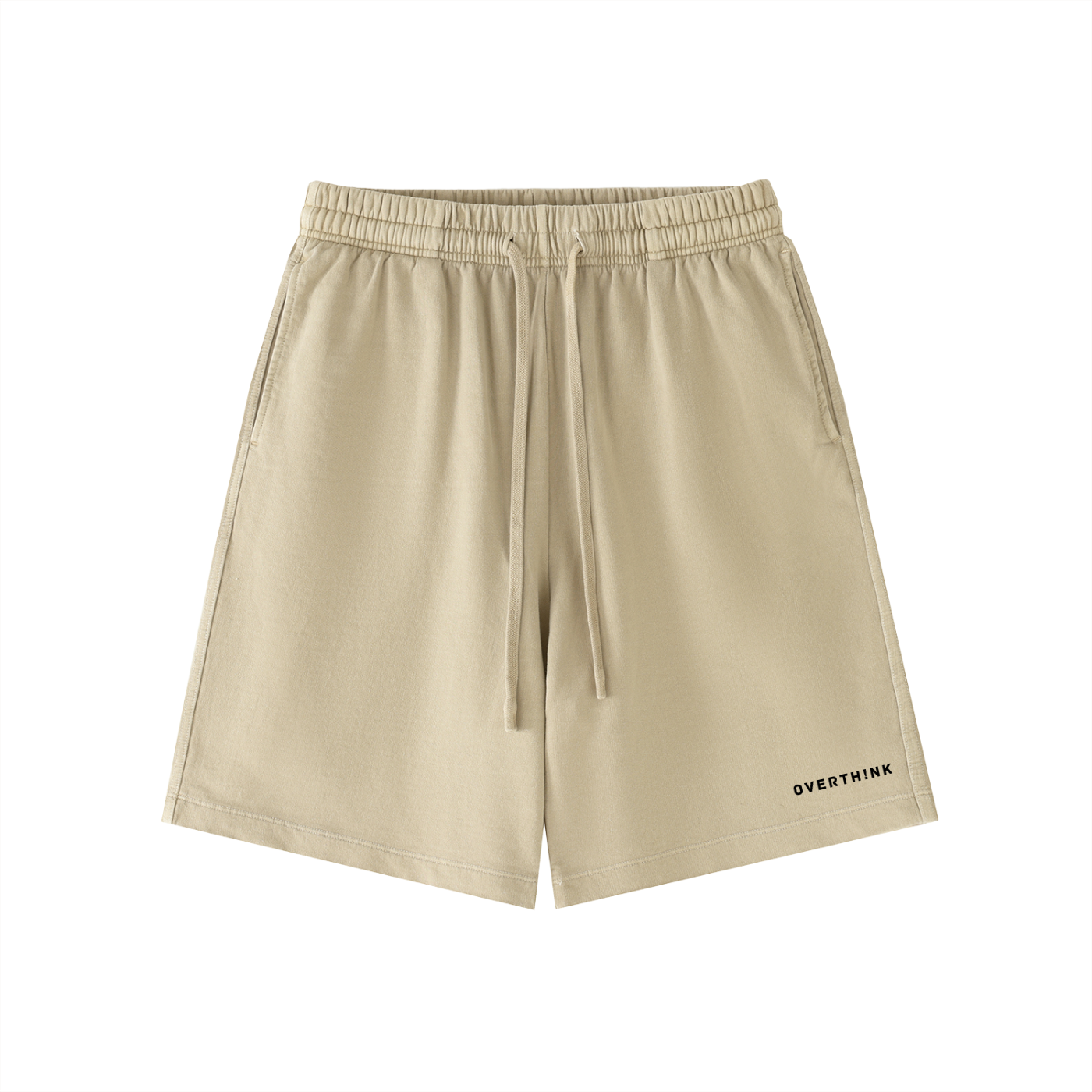 OVERTHINK Vintage Wash Cotton Shorts