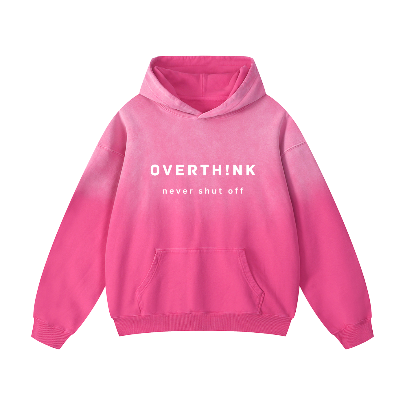 OVERTHINK  Sunfade Heavyweight Oversized Hoodie