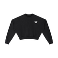OVERTHINK Vintage Cropped Sweatshirt