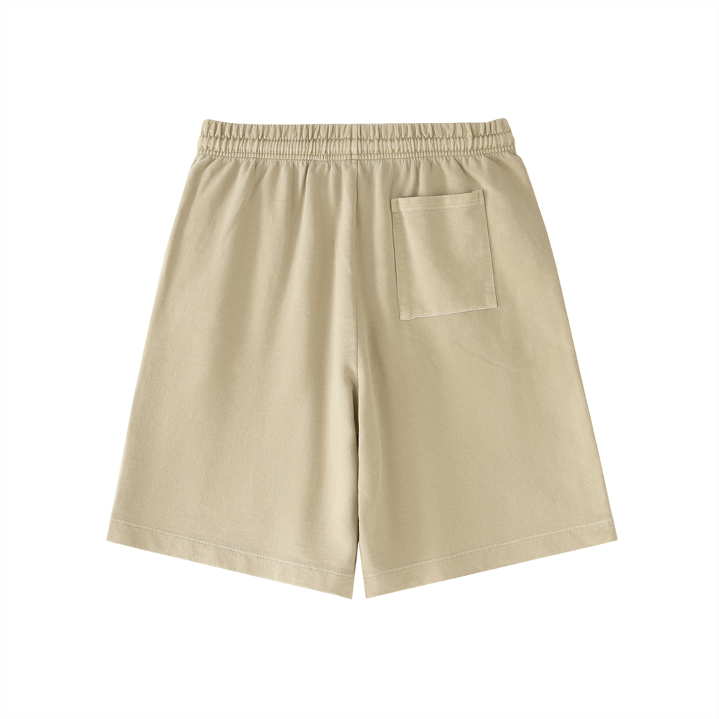 OVERTHINK Vintage Wash Cotton Shorts