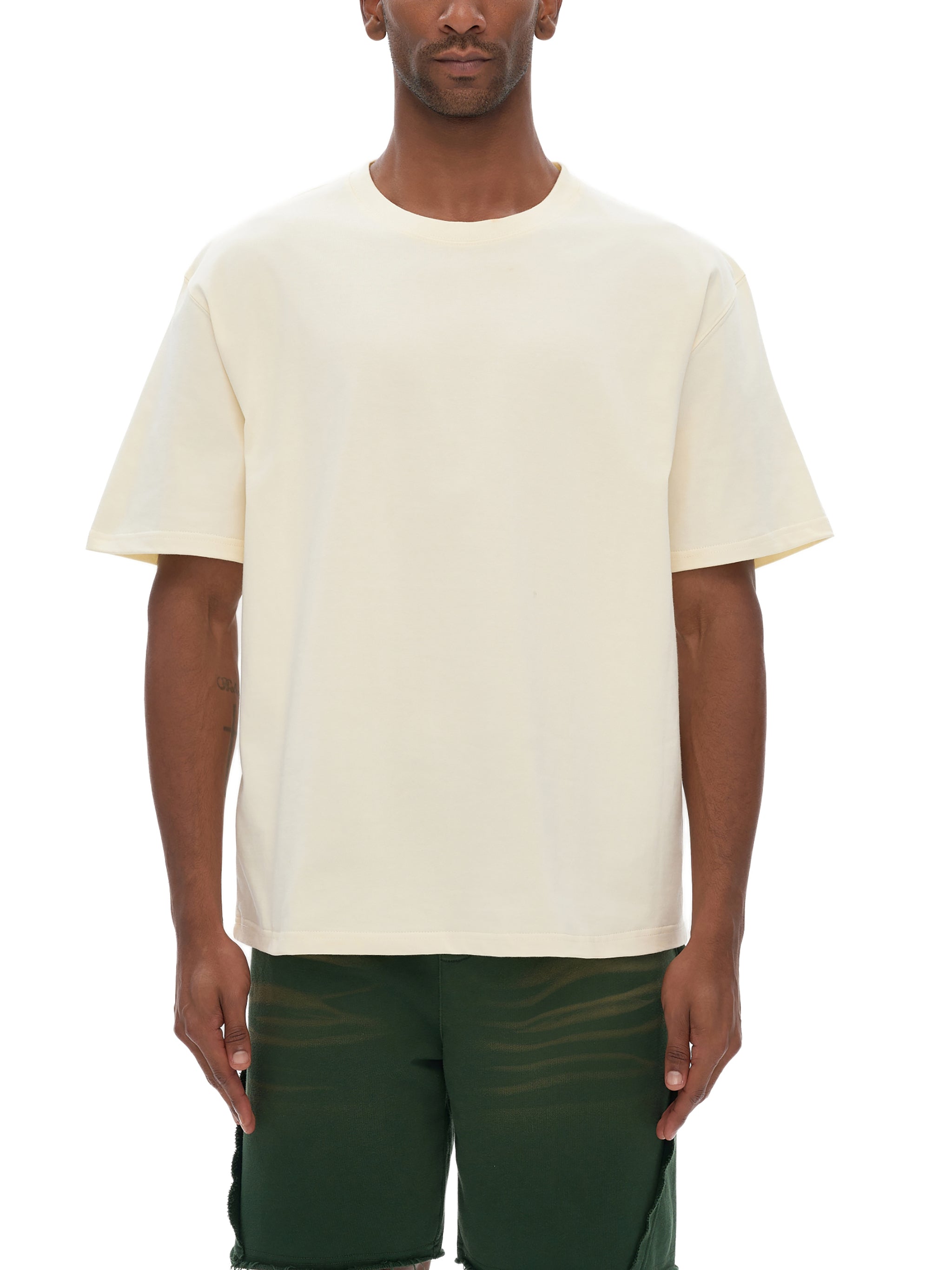 OVERTHINK Heavyweight Drop Shoulder Cotton T-Shirt
