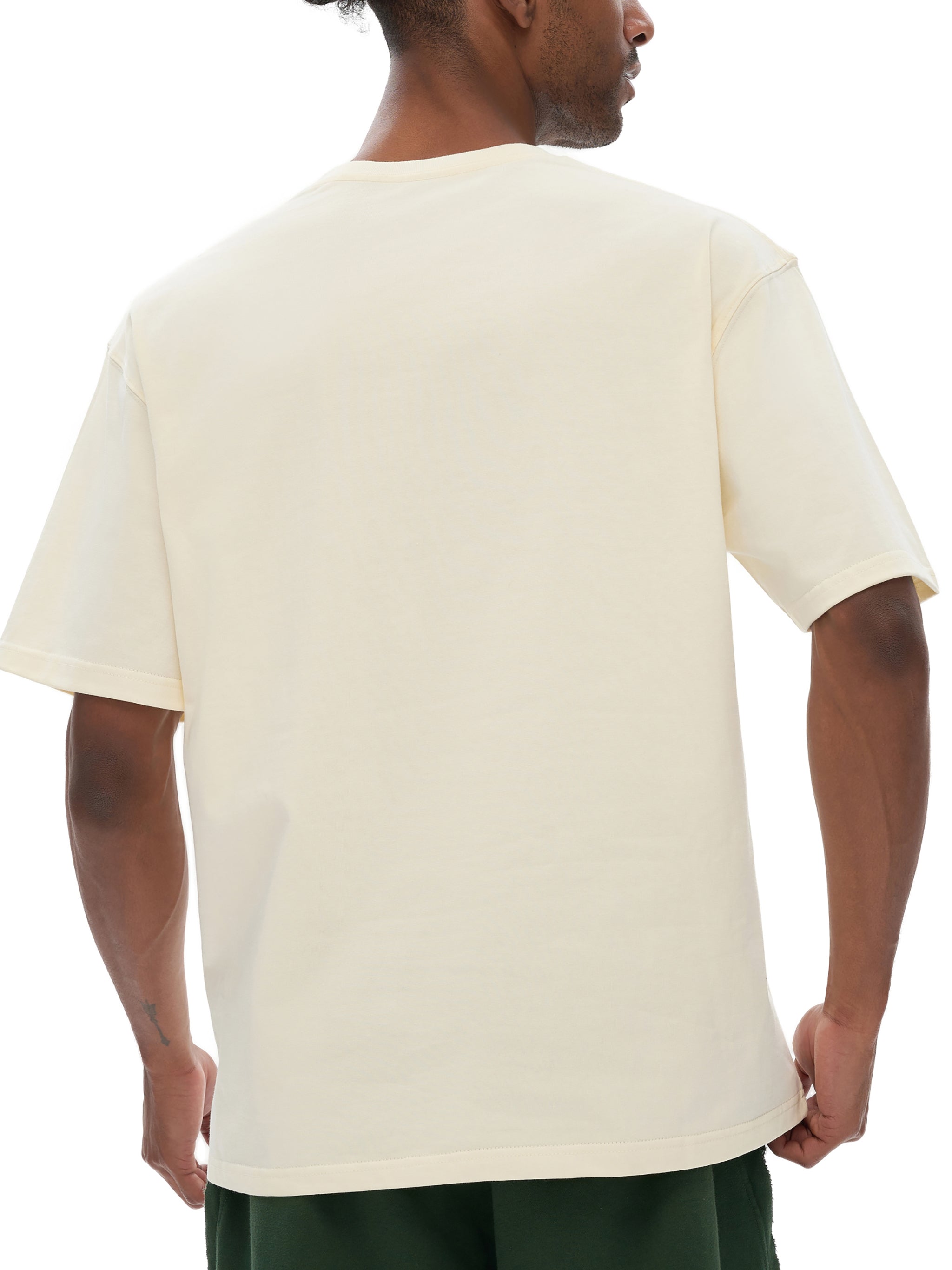 OVERTHINK Heavyweight Drop Shoulder Cotton T-Shirt