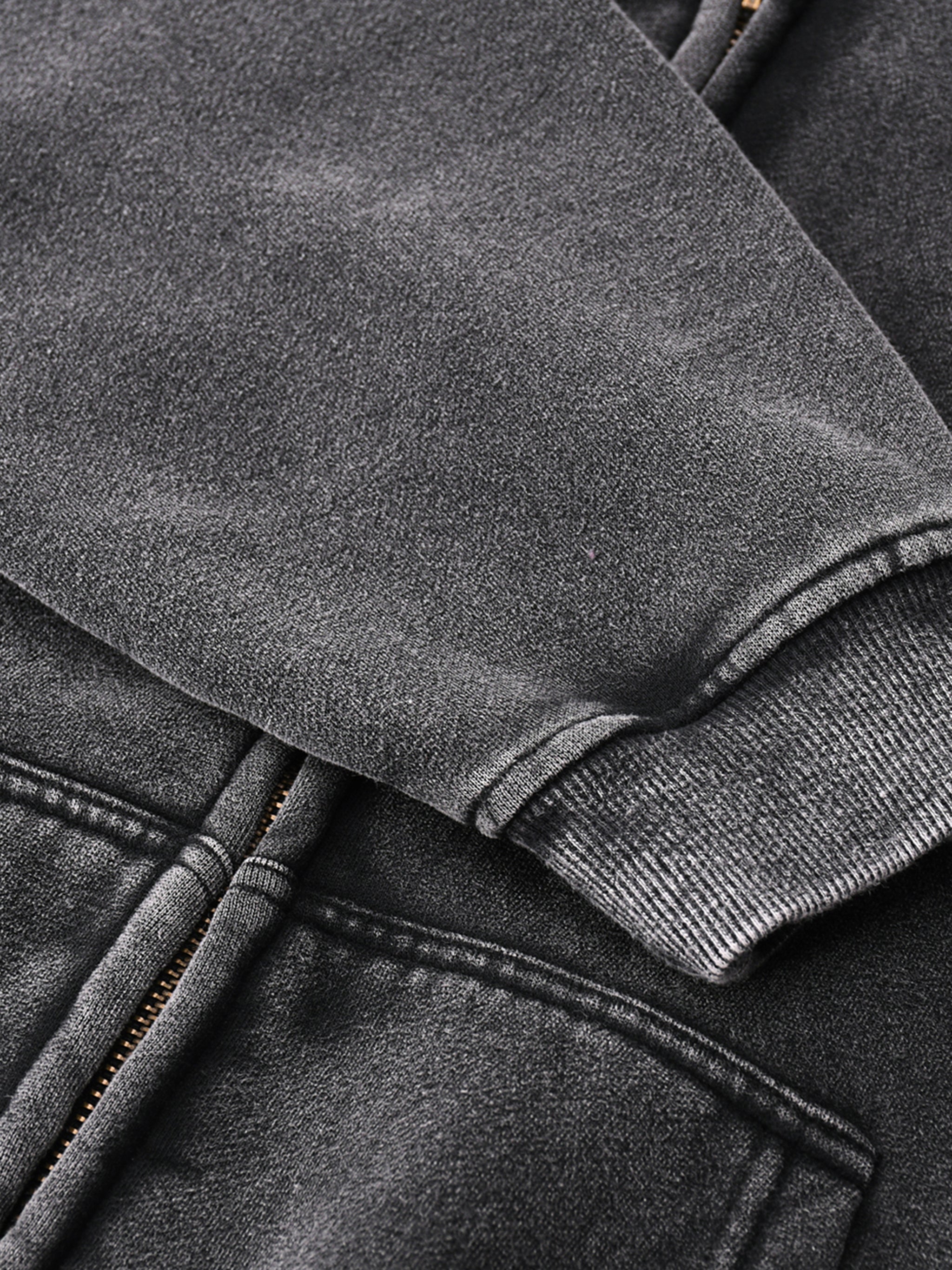OVERTHINK Boxy Zip-Hoodie