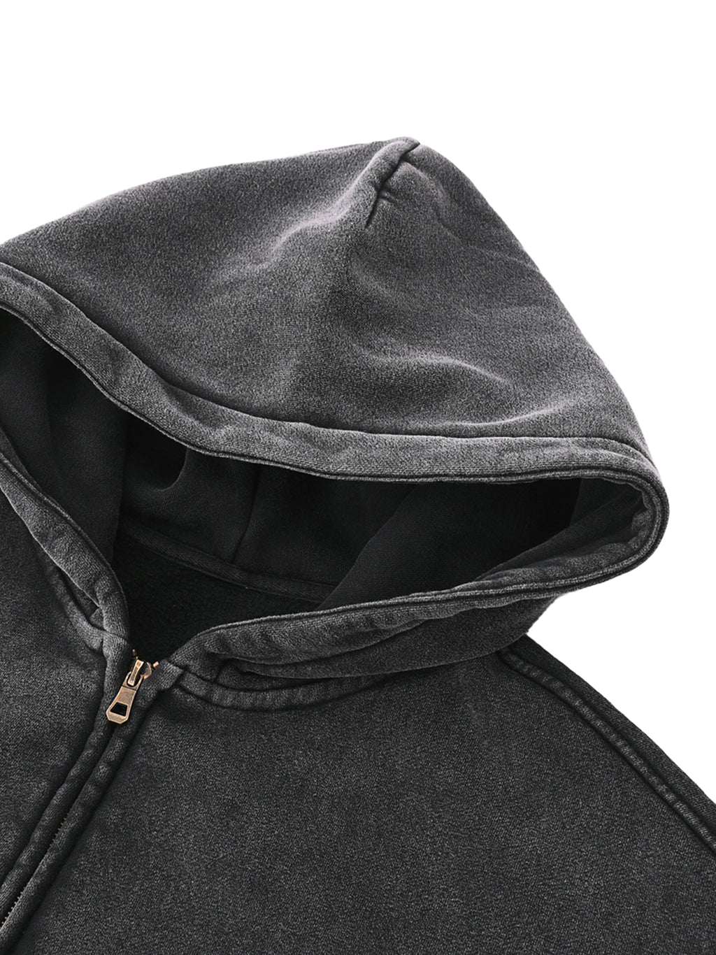 OVERTHINK Boxy Zip-Hoodie