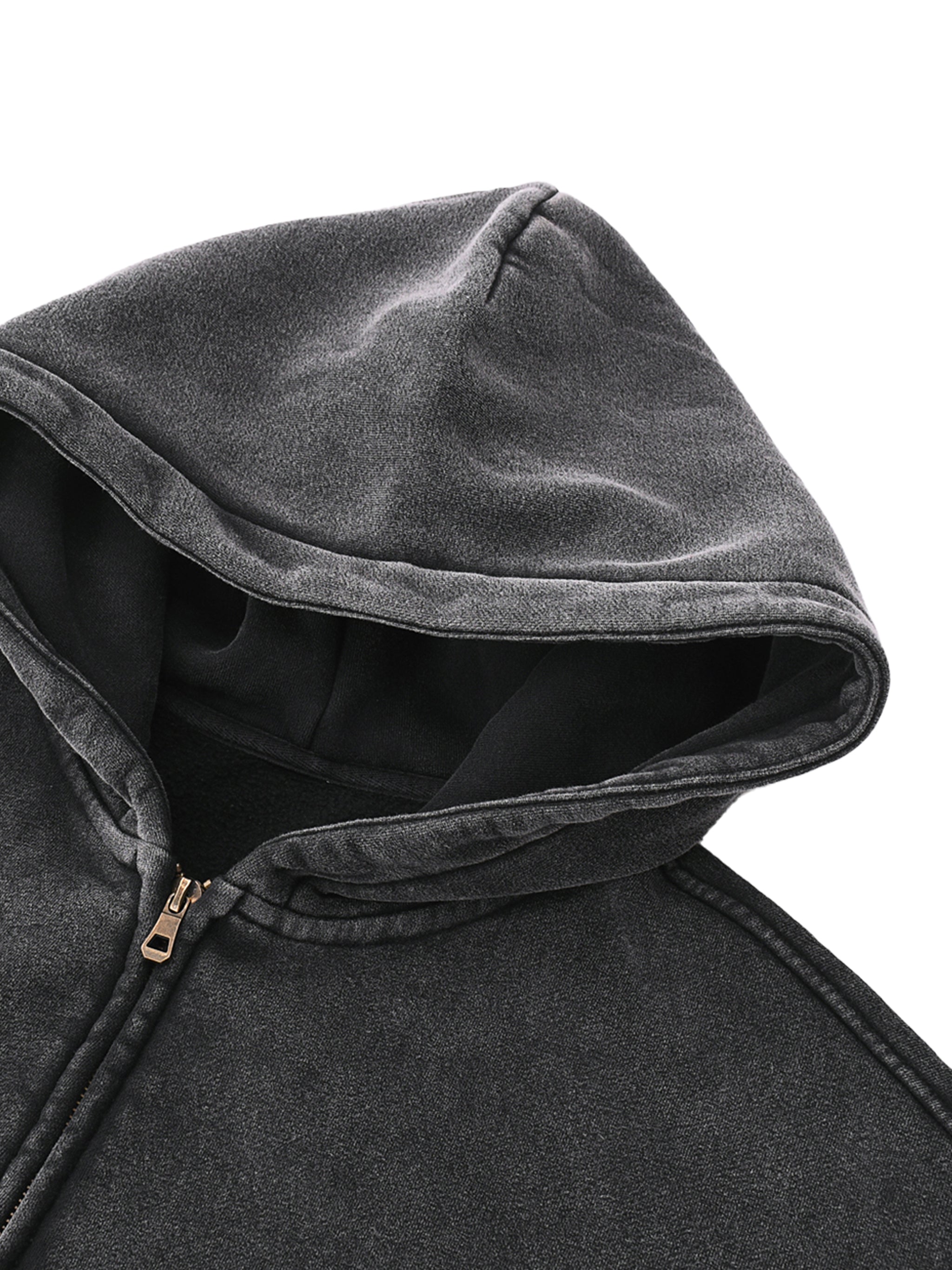 OVERTHINK Boxy Zip-Hoodie