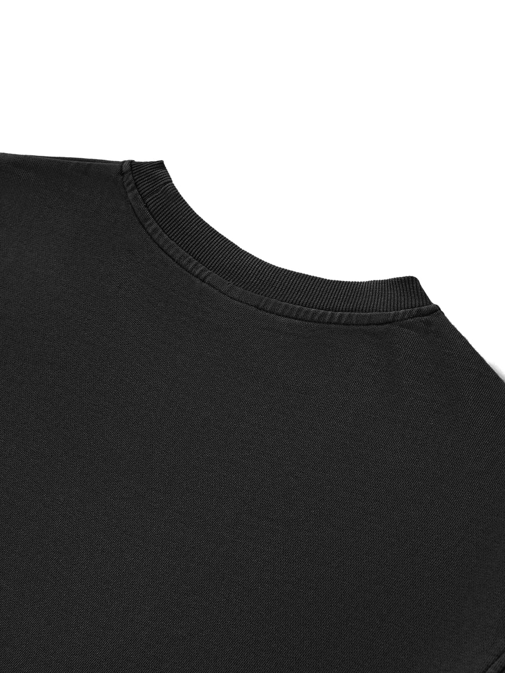 OVERTHINK Raw Edge Crop Top