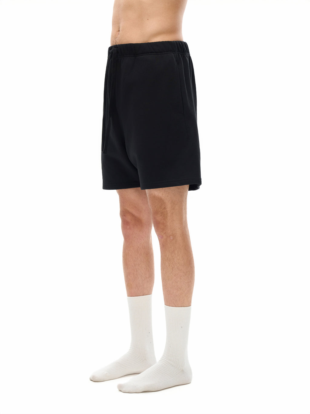 OVERTHINK Loose Fit Cotton Shorts