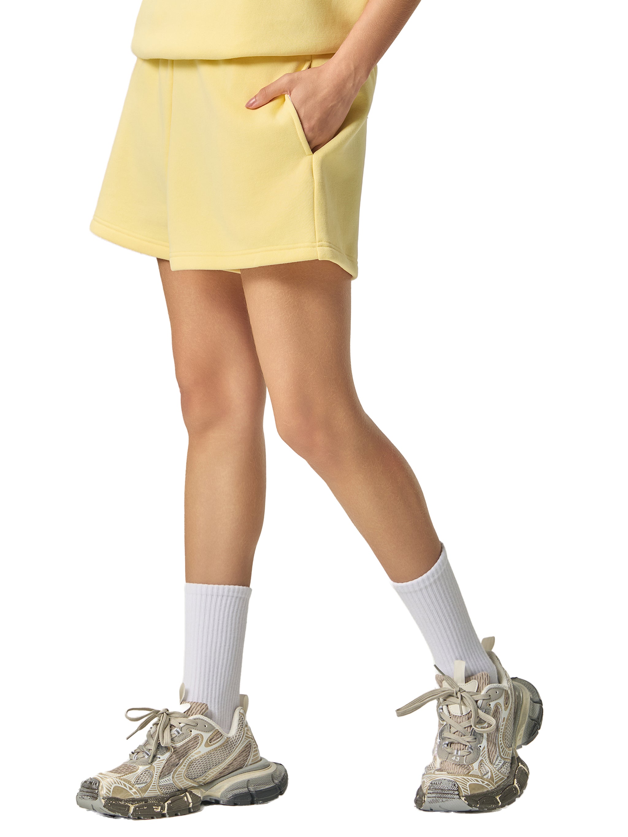 OVERTHINK Fleece Drawstring Sweatshorts