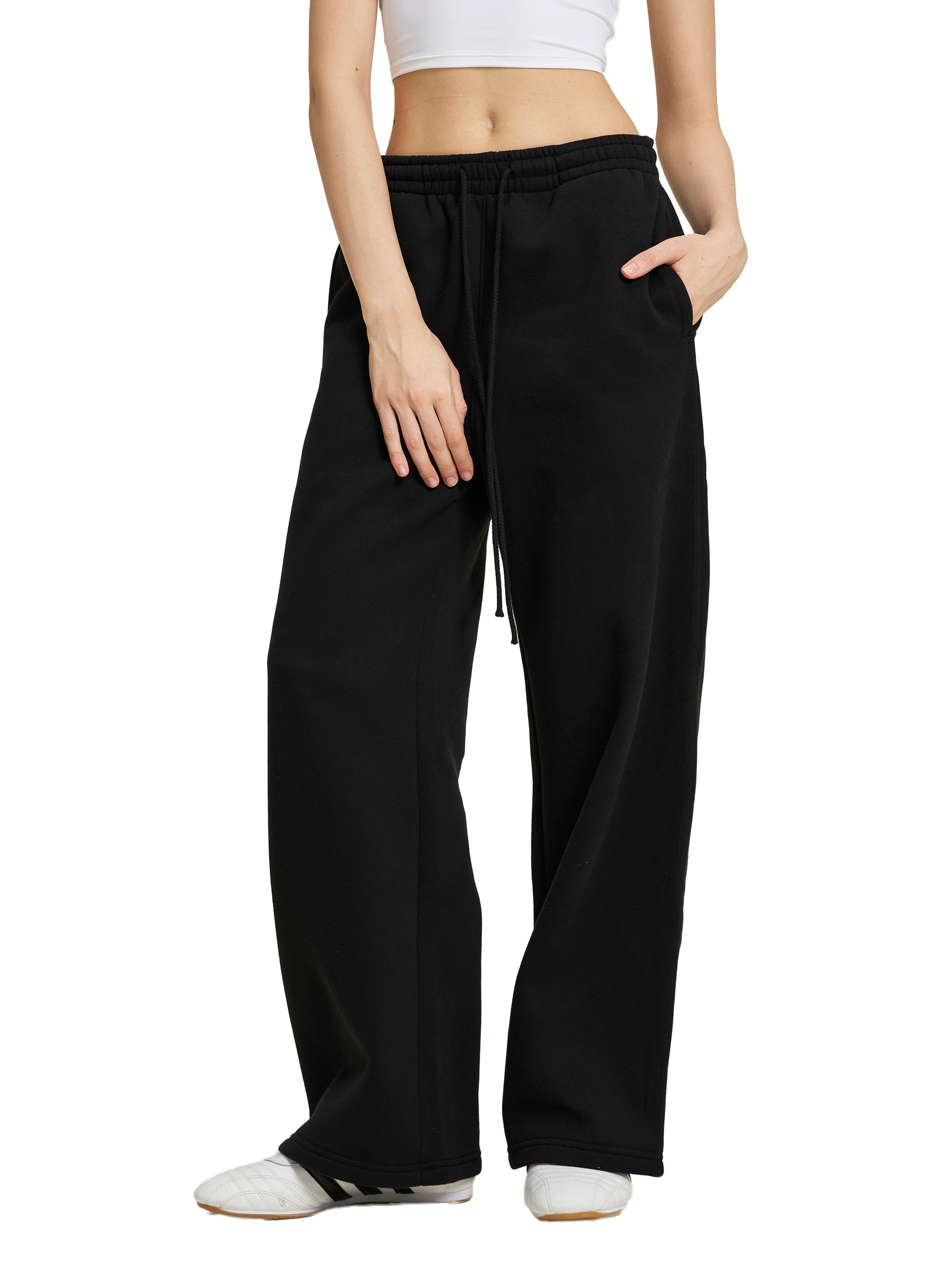 OVERTHINK Straight-Leg Sweatpants