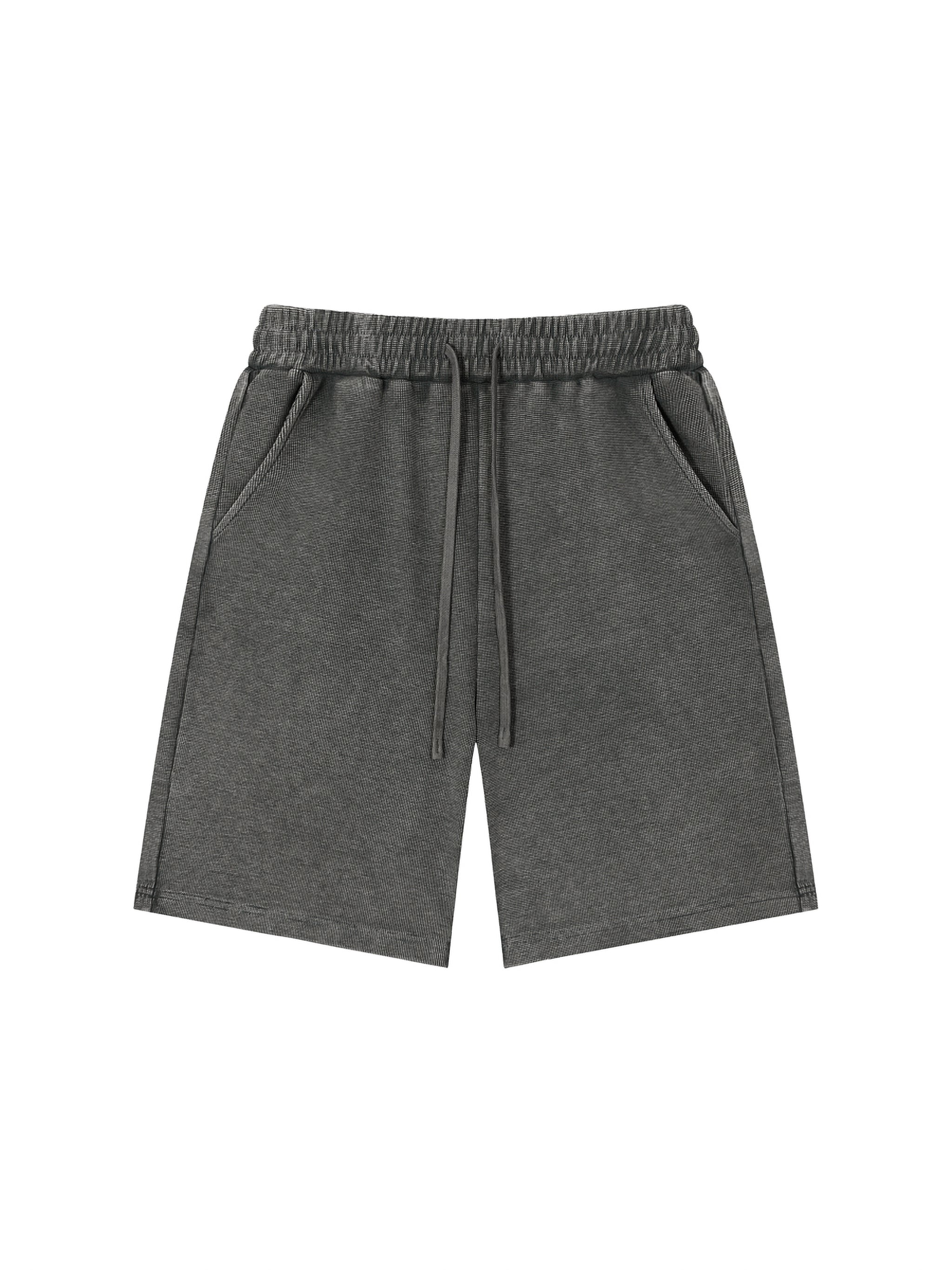 OVERTHINK Waffle Knit Shorts