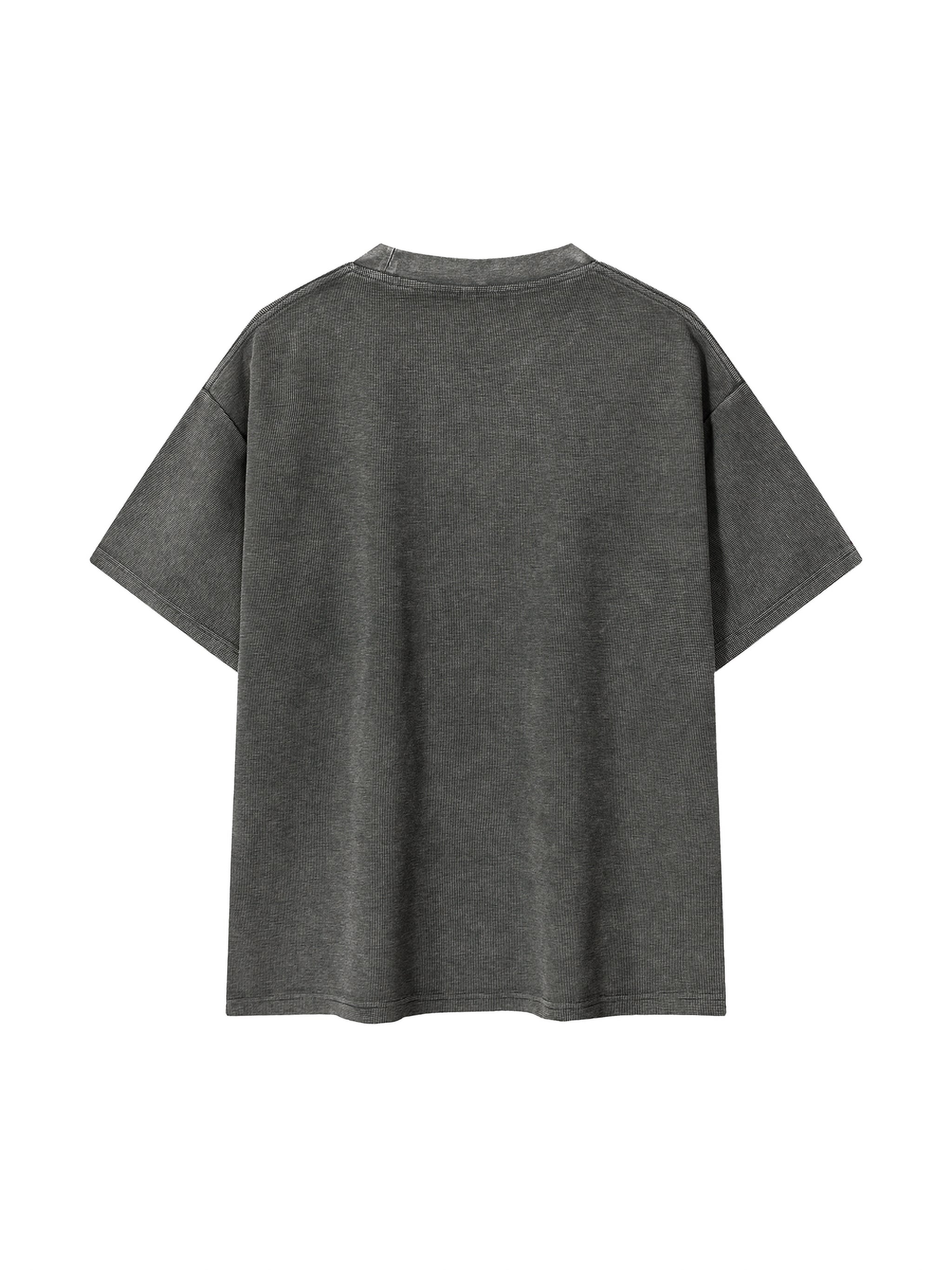 OVERTHINK Waffle Knit T-Shirt